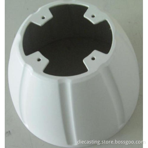 Die casting light cover